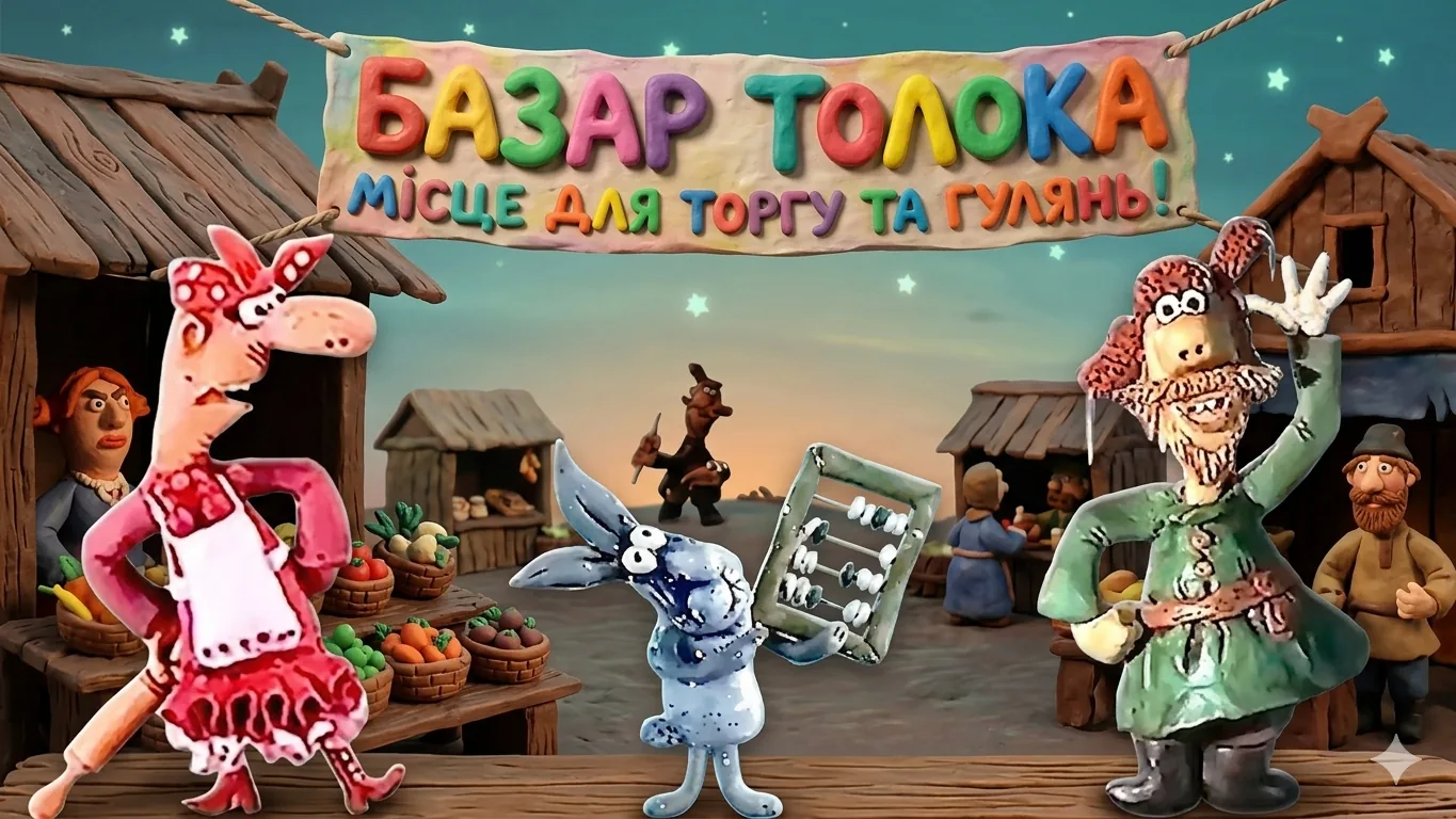 Базар Толока — місце для торгу та гулянь